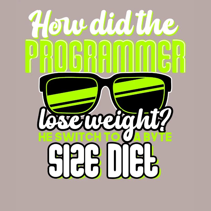 Programming - How did the programmer lose weight?