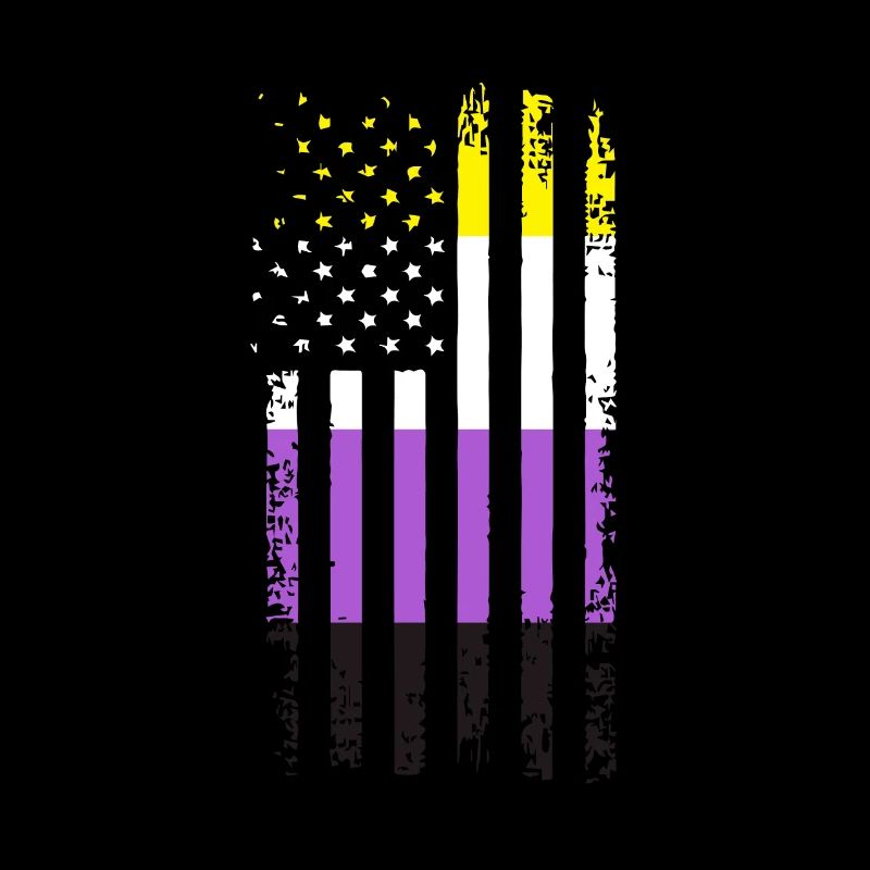 Non Binary Gender Flagge Geschenk