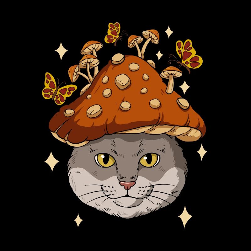 Cottagecore Katze