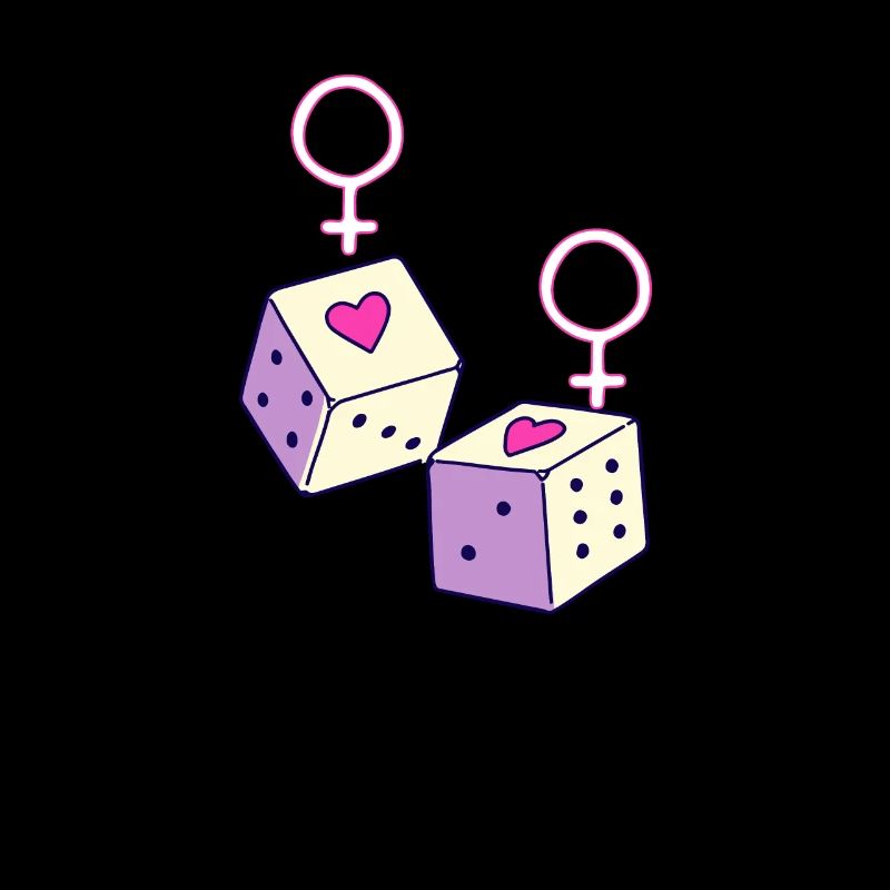 LGBTQ+ Chère Lesbienne Lesbienne Cube Pride