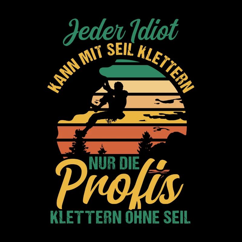 Bouldern Boulderer Jeder kann mit Seil klettern