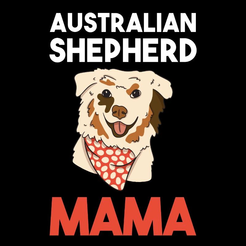 Dog Australian Shepherd Mama
