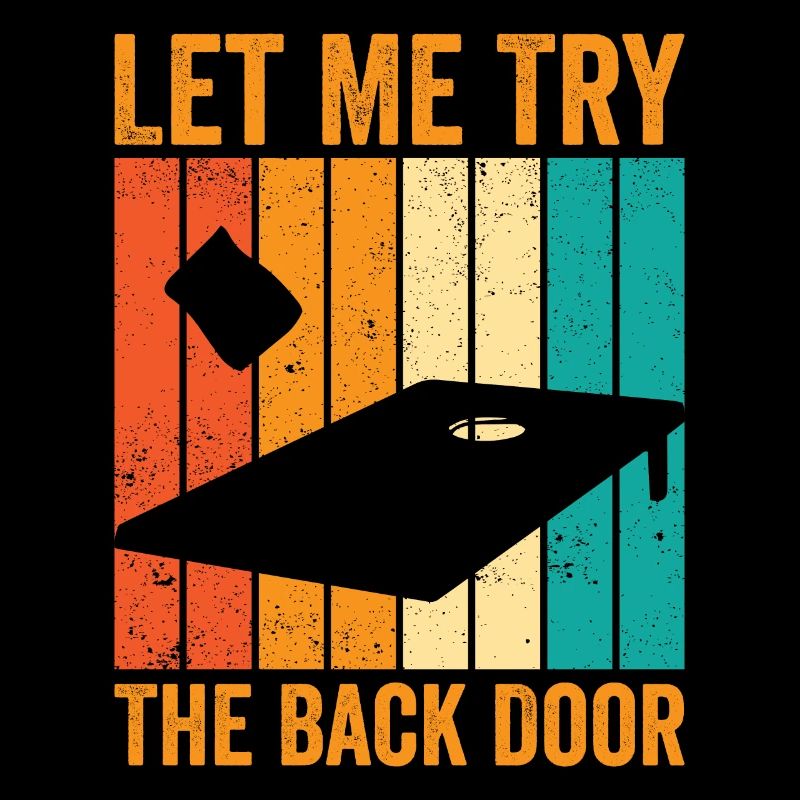 Drôle de trou de maïs Cornhole Retro