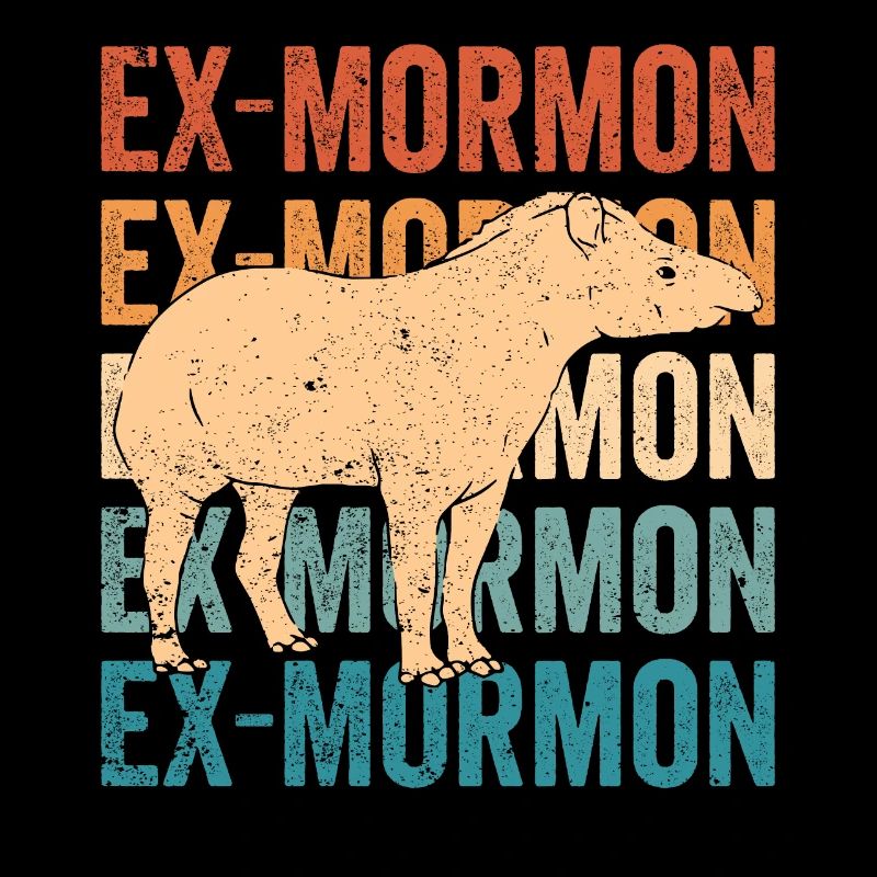 Ex Mormon Tapir Cheval LDS Rétro Exmo