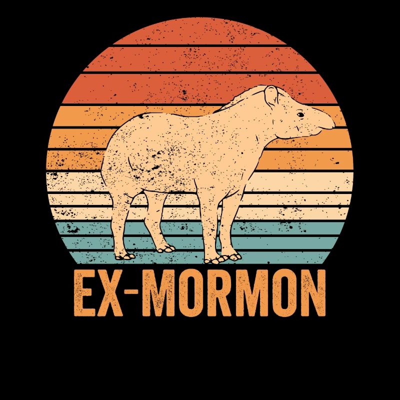 Ex Mormon Tapir Cheval LDS Rétro Exmo