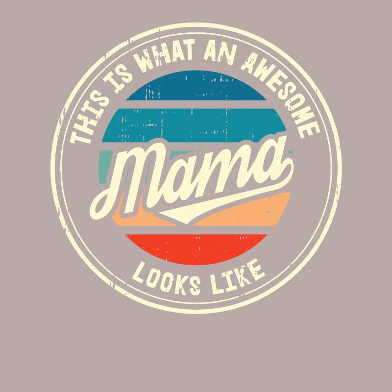 Bester Mama Muttertag Mutter Mom Retro Geschenk