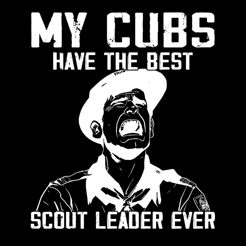 Camping Scouting - Lustiger Pfadfindervater