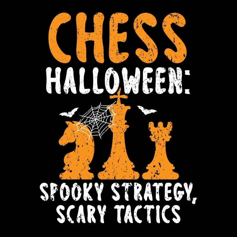 Schach Halloween Süßes oder Saures Schachbrettspiel