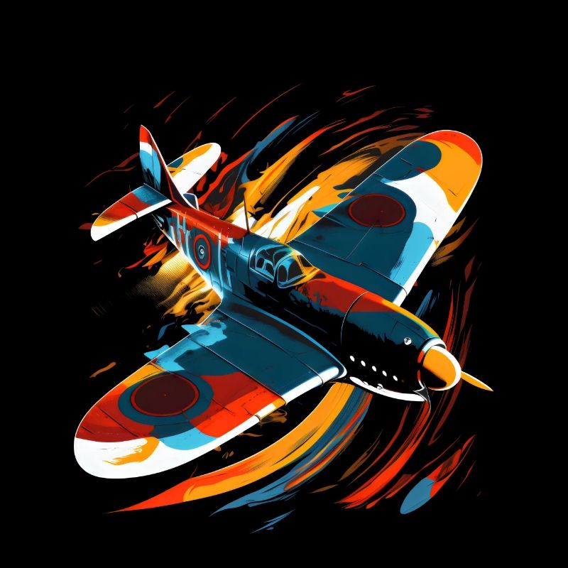Spitfire Flugzeugpilot Flieger Militär Warbirds
