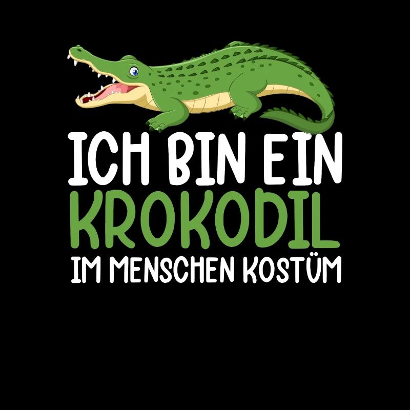 Ich Bin Ein Krokodil Im Menschen Kostüm