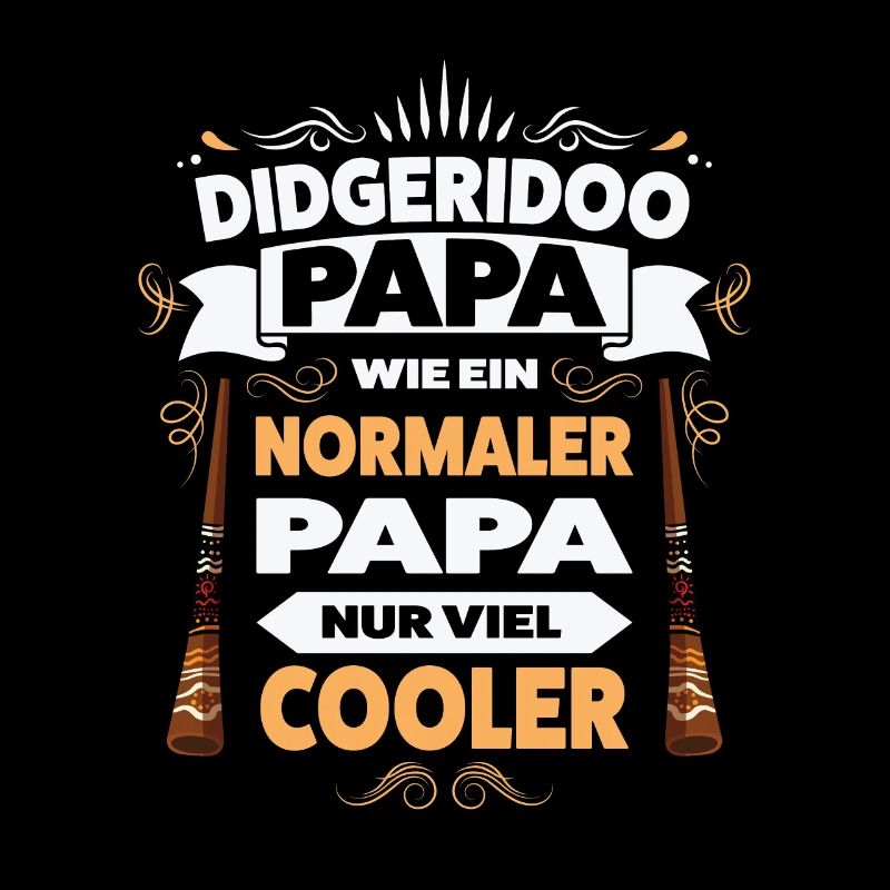 Didgeridoo Papa Didgeridoo-Spieler Geschenk