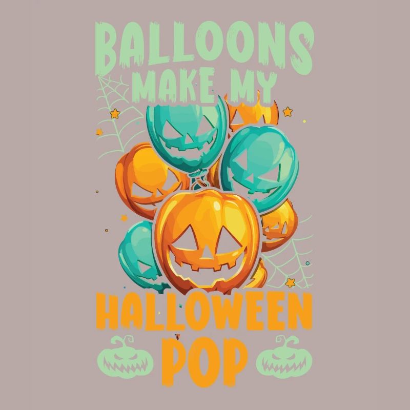 Ballon Halloween Süßes oder Saures Spooky Boo Ghost