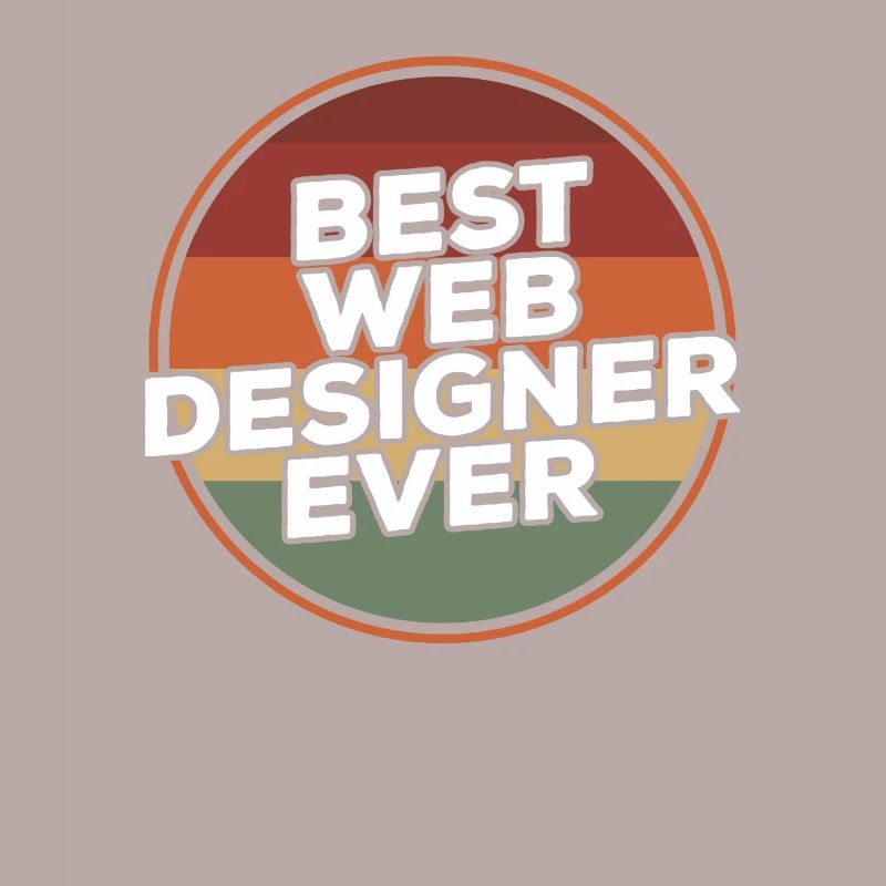 Vintage Best Web Designer Ever Programming