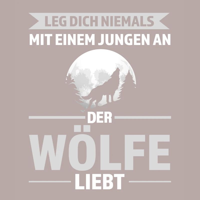 Wolf Junge Wolf Junge Geschenk