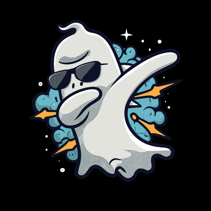 Ghost Dabbing Halloween Dabbing Dab Ghost