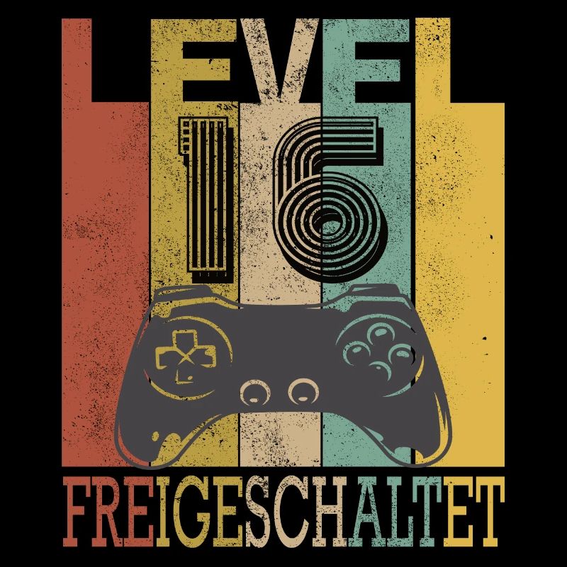 16. Geburtstag Junge Mädchen Level 16 Jahre 2007