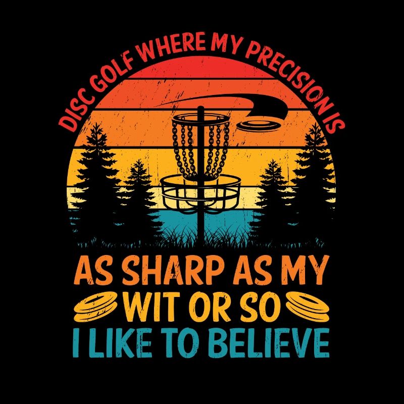 Disc Golf Player Disc Golfer Frisbee Player Par Pu