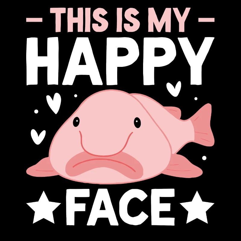 Funny Blobfish Sea Creature