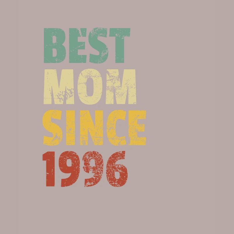 Beste Mutter seit 1996 Muttertags-Slogan-Zitat