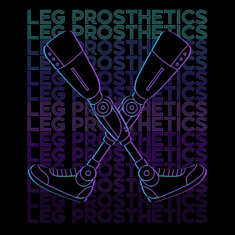 Prothèses de jambes Amputé Amputation Retro