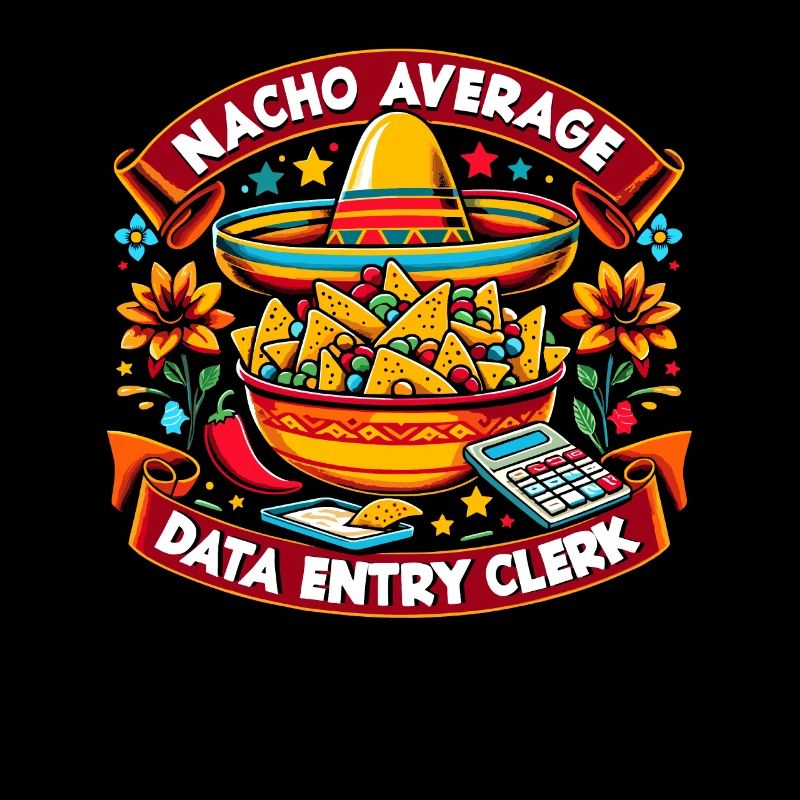 Nacho Average Data Entry Clerk Cinco De Mayo Taco