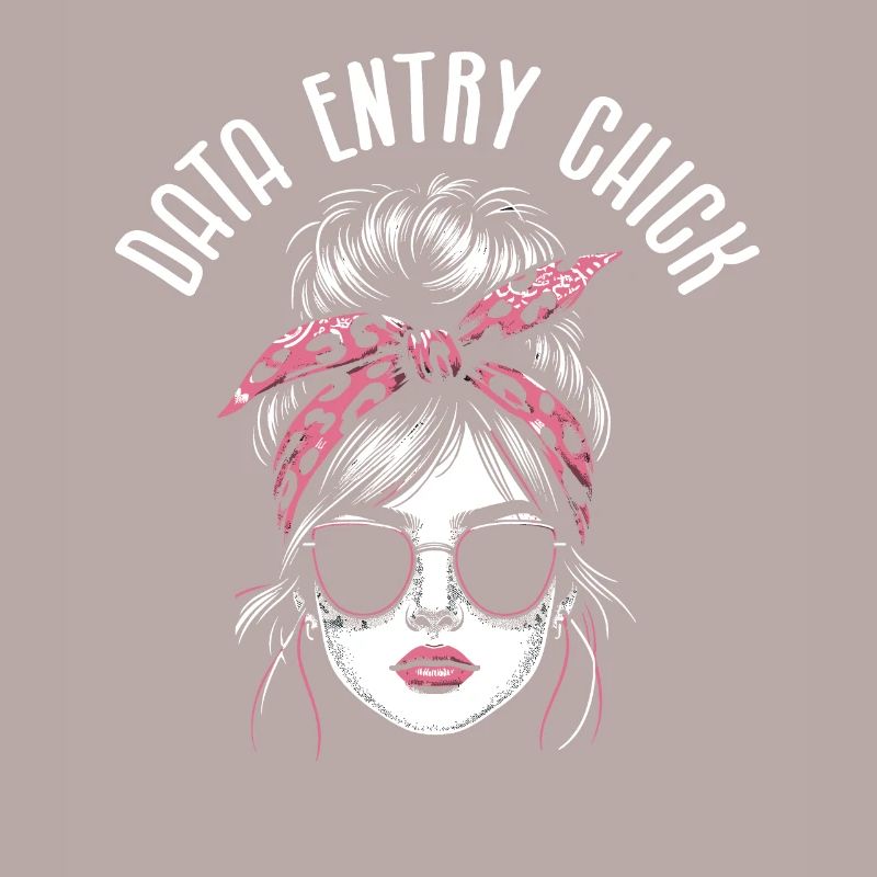 Woman Data Entry Chick Data Entry Clerk