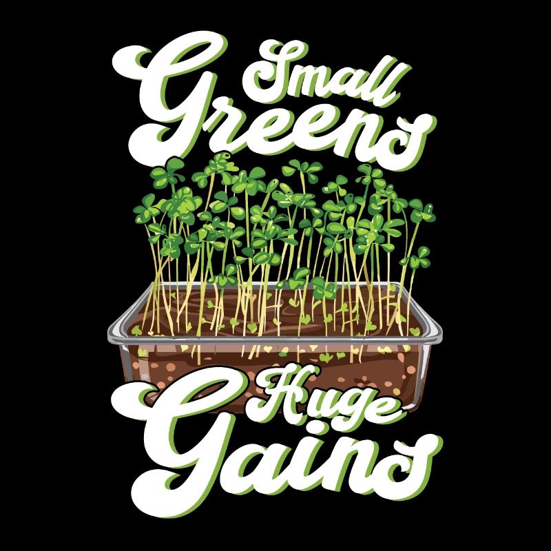 Microgreen Agriculture Gartenarbeit