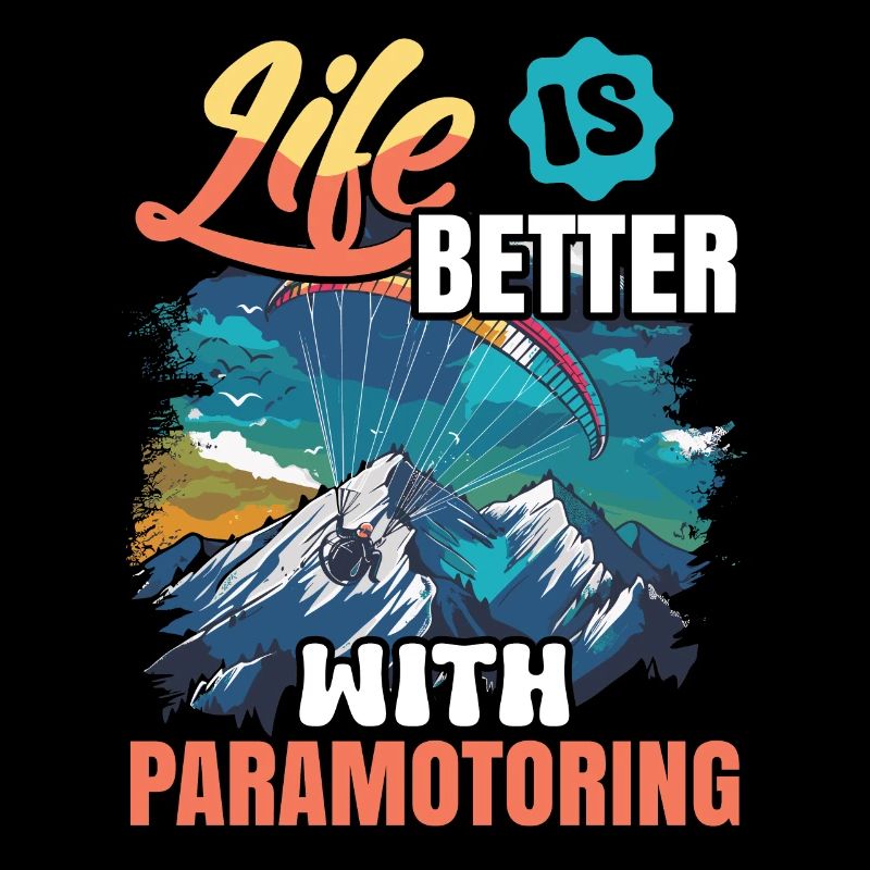 Flugschirm motorschirm paramotoring