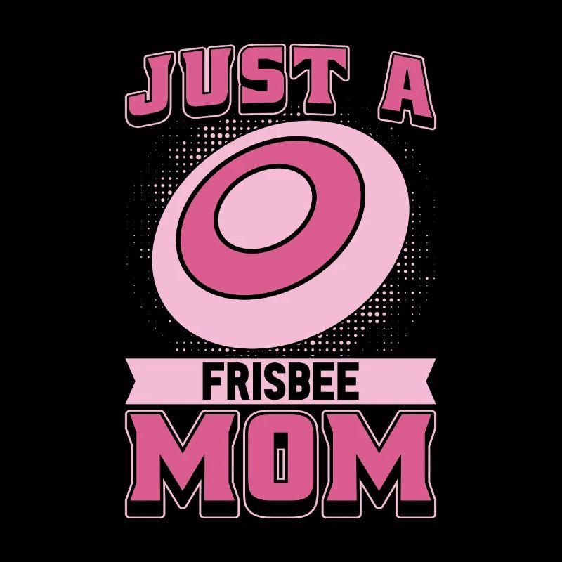 Frisbee Mutter Juste une maman de frisbee