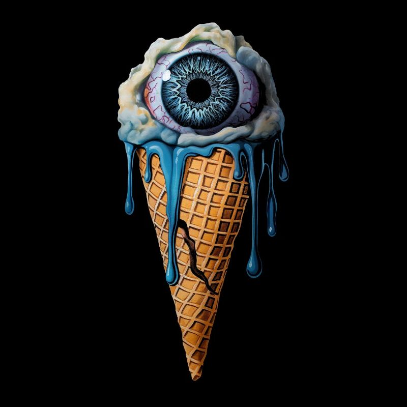 Weirdcore Ästhetischer Menschlicher Augapfel Eiscr