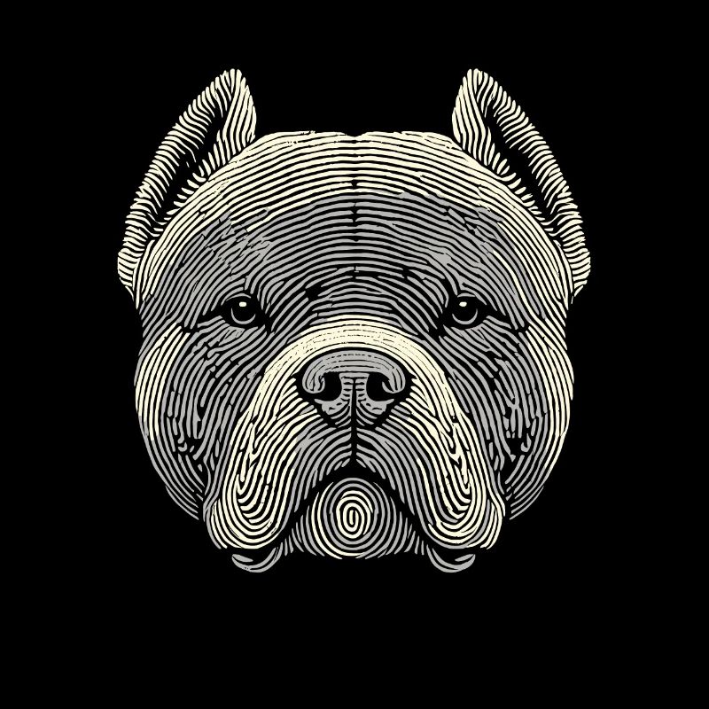 Empreinte digitale d’American Bully