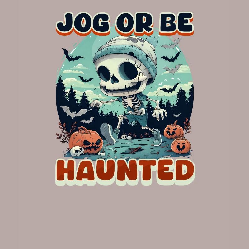 Halloween-Läufer Joggen oder verfolgt werden!