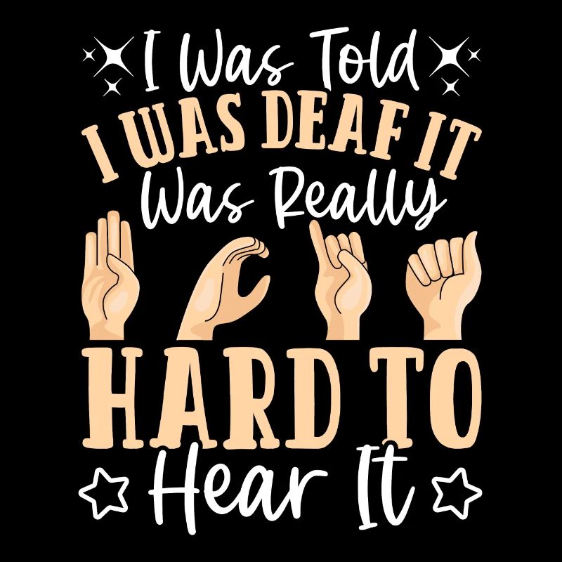 Deaf Pride ASL Sign Language