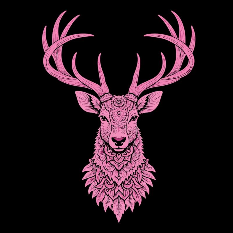Mandala Deer Deer Mystical Madalas