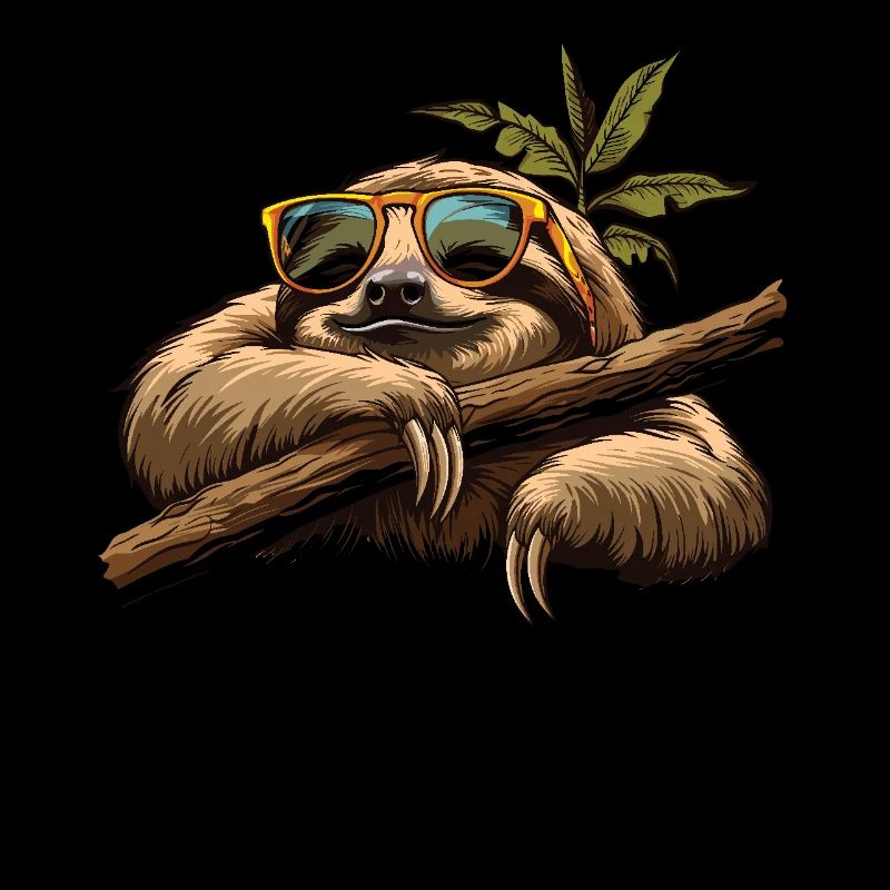 Sloth Office Work Colleague Funny