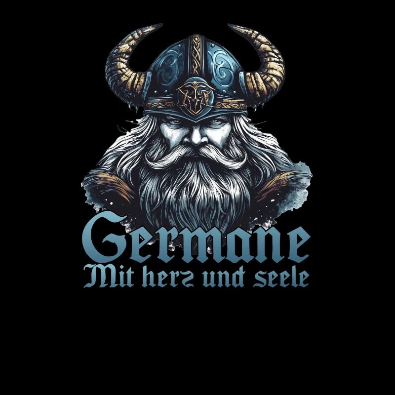 Germane mit Herz und Seele Nordisch Wikinger