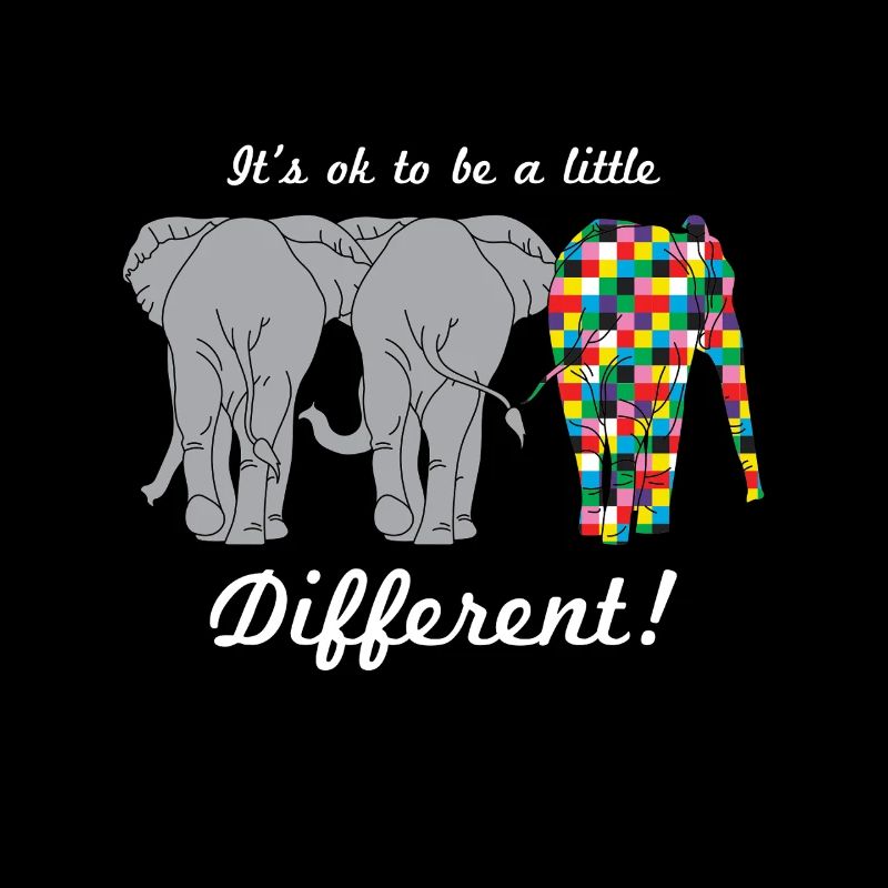 L’autisme est différent, c’est bien les éléphants