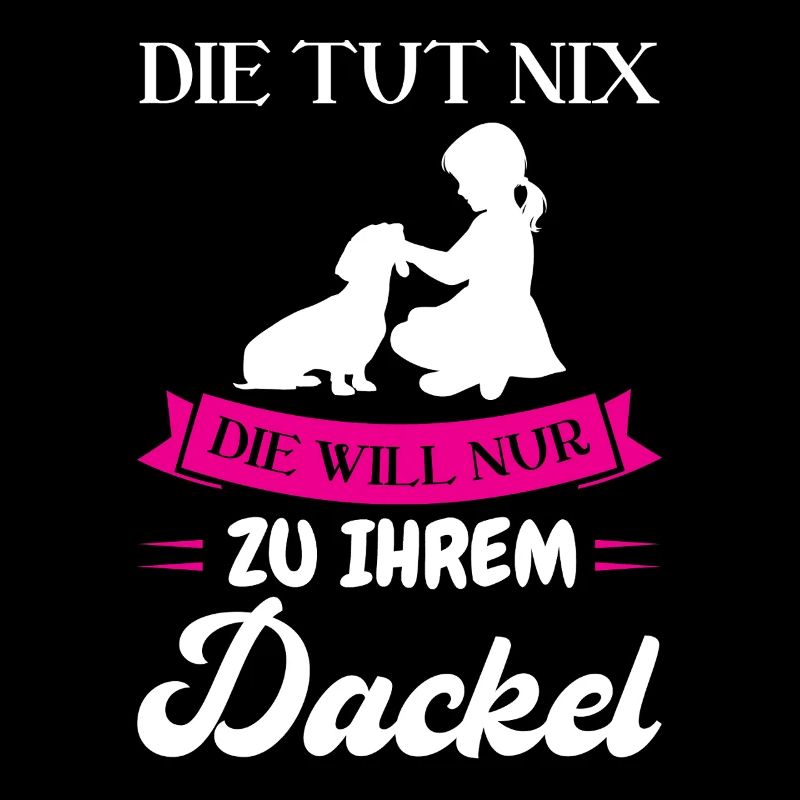 Dackel Hund Dackel Besitzer Geschenk