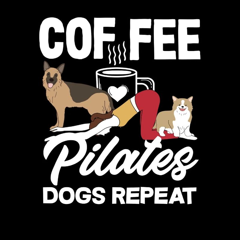 Pilates Café Chiens Répéter Fun