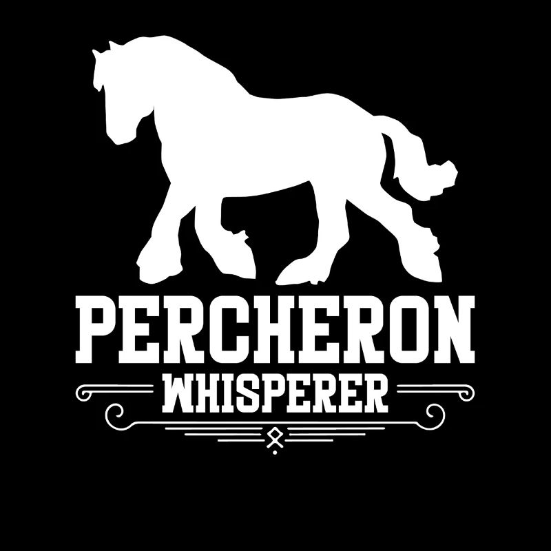 Cheval percheron Percheron Chuchoteur