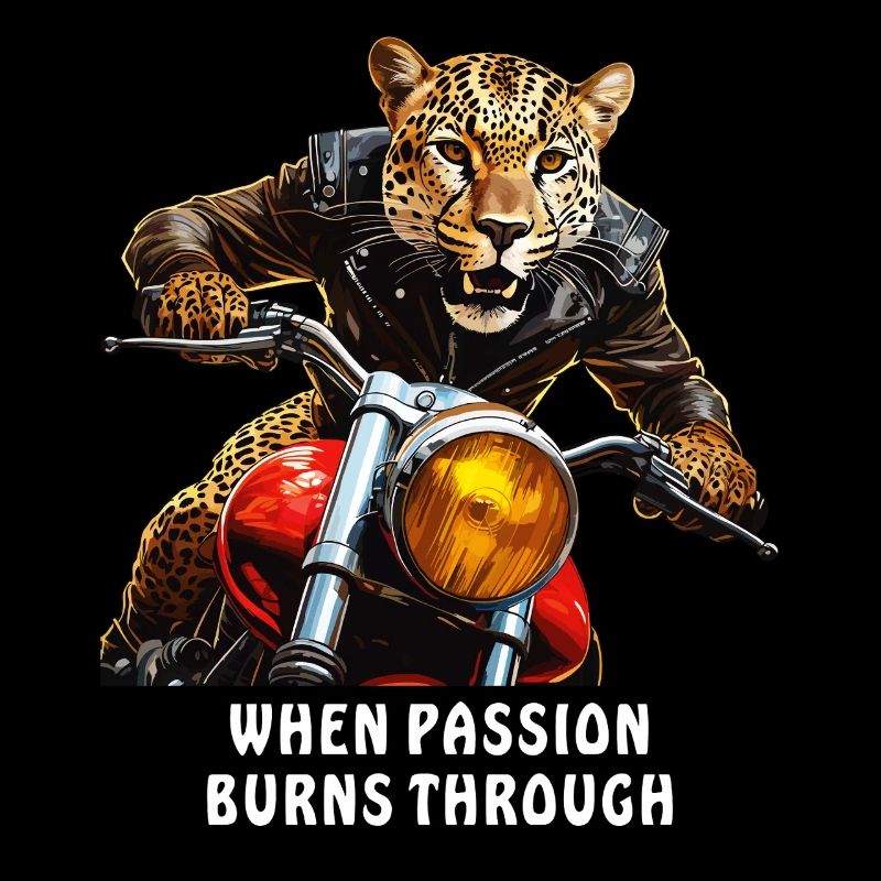 MOTORCYCLE WHEN PASSION BURNS THROUGH