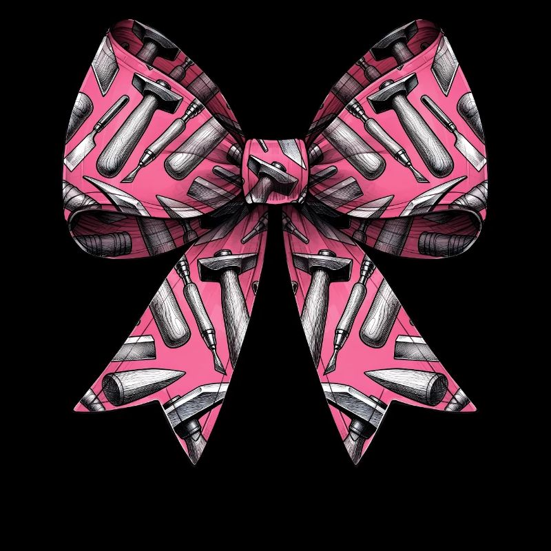 Coquette Bow Sculpting Sculptor Pattern Pink