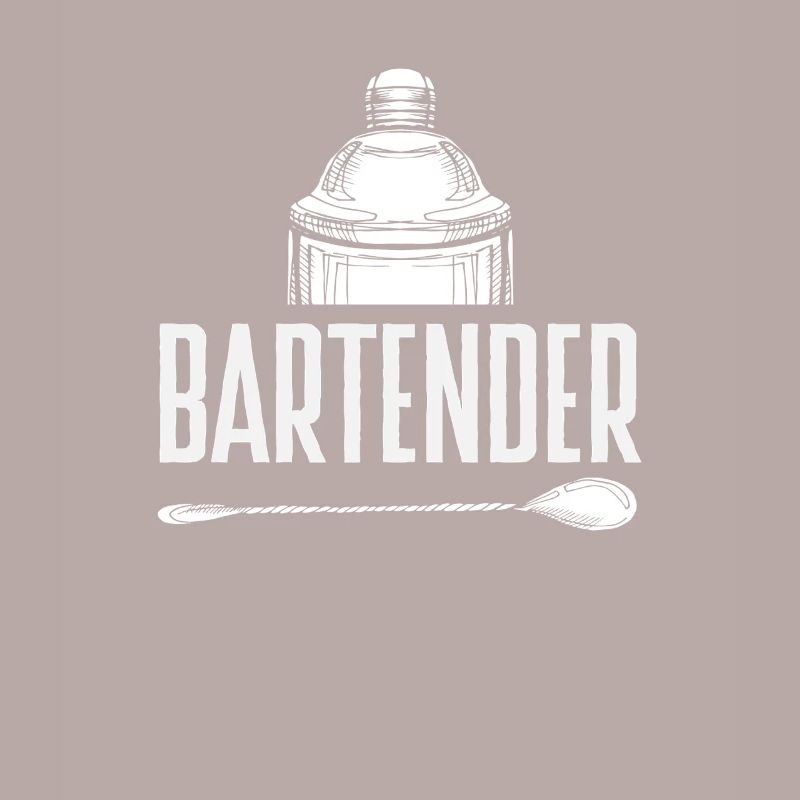 Classic bartender style with shaker