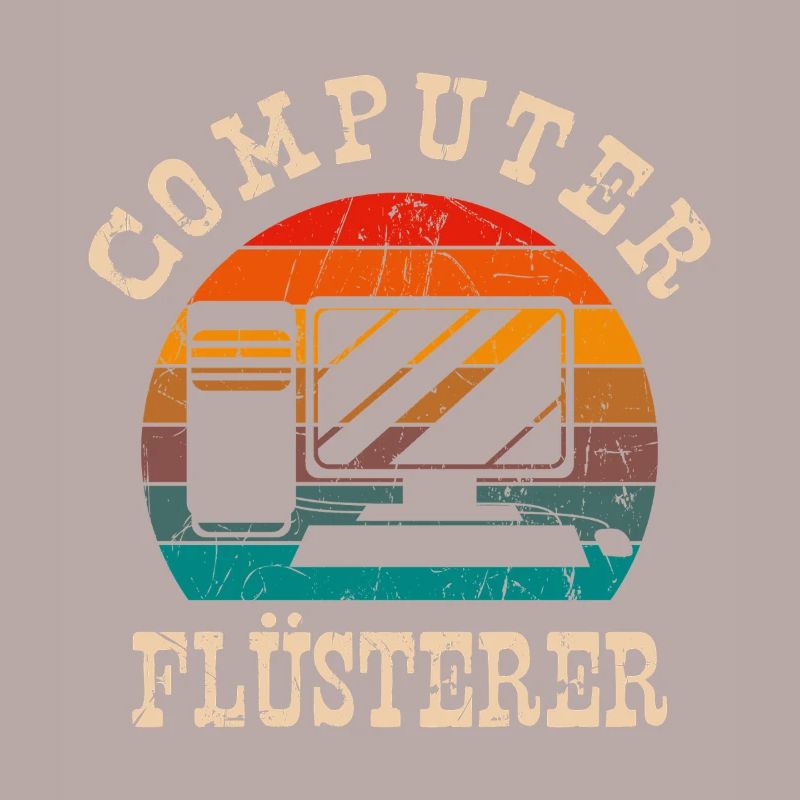 Computer Flüsterer Retro Gamer Nerd Programmierer