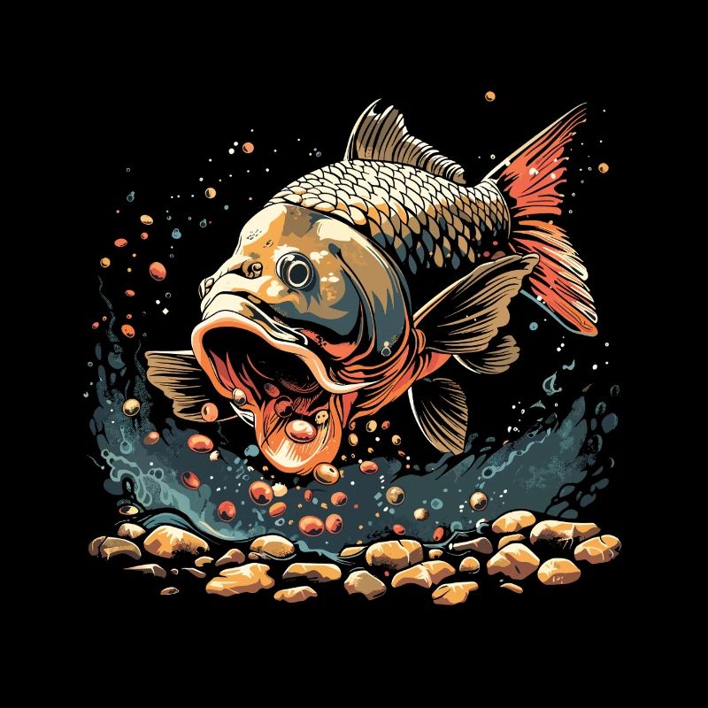 Angling Catch Fish carp fish Karpfen