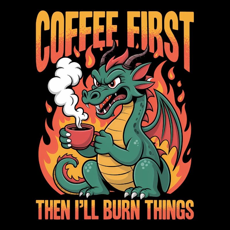 Dragon Coffee Mythical Creatures