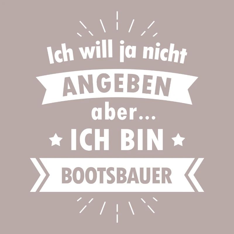Bootsbauer Tshirt - Ich bin Bootsbauer