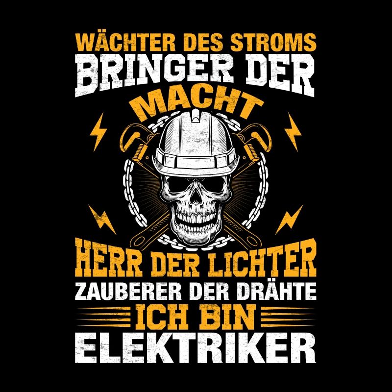 Wächter des Stroms Elektriker Geschenk