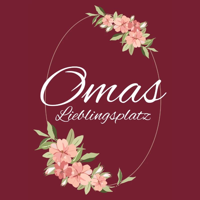Omas Lieblingsplatz Kissen Geschenk Geschenkidee