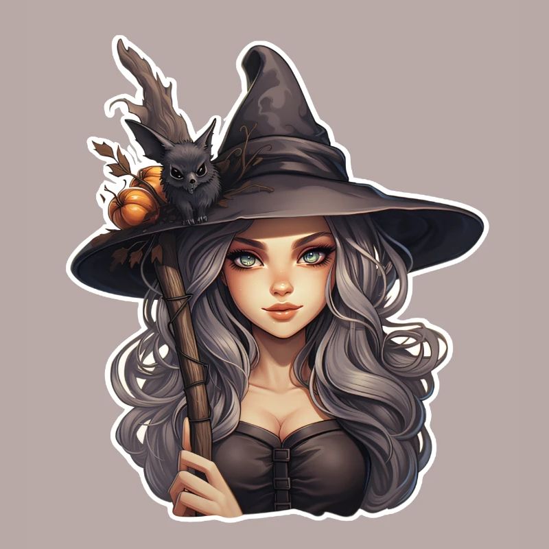 Sorcière d’Halloween
